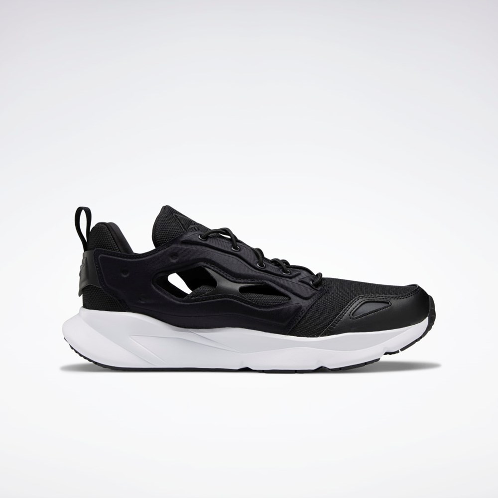 Reebok Furylite 95 Shoes Svarta Vita Mörksilver | JXDQB-4670