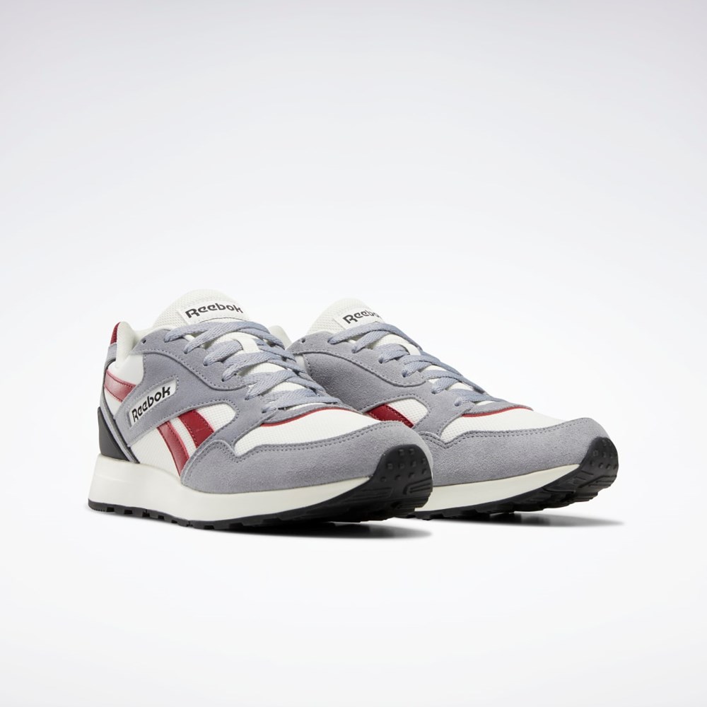 Reebok GL 1000 Shoes Vinröda Svarta | CFLHB-3478