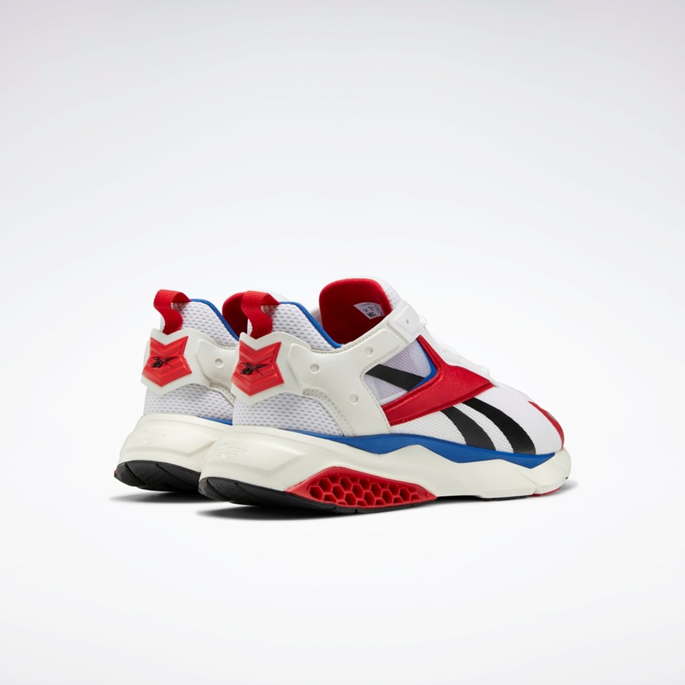 Reebok Hexalite Legacy Shoes Vita Röda Blå | KBMND-4580