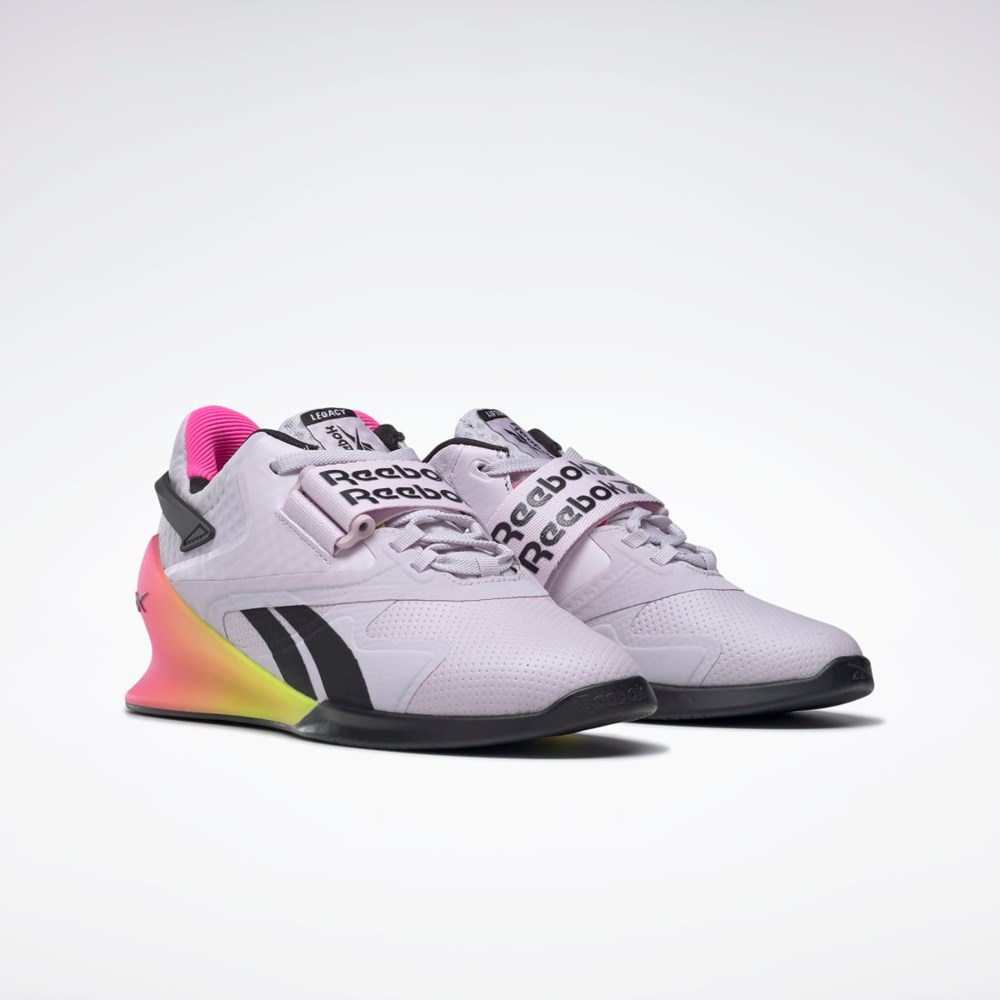 Reebok Legacy Lifter II Weightlifting Shoes Rosa Svarta | QOVHJ-8021