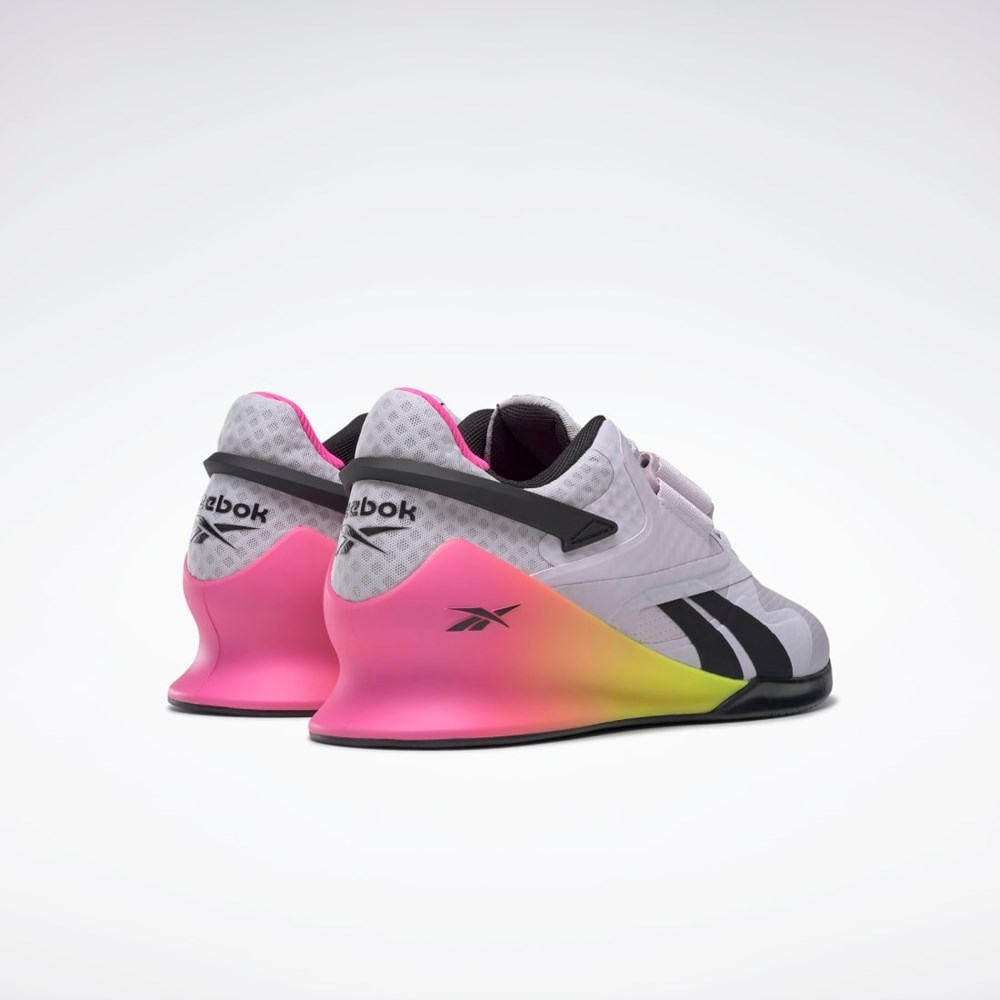 Reebok Legacy Lifter II Weightlifting Shoes Rosa Svarta | QOVHJ-8021