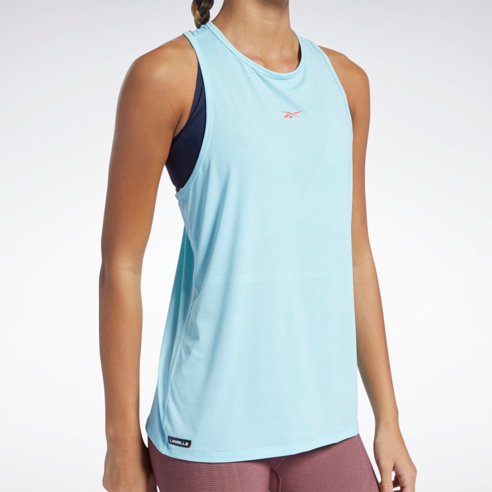 Reebok Les Mills® Activchill Vent Tank Top Digital Glow | CPWTK-0825