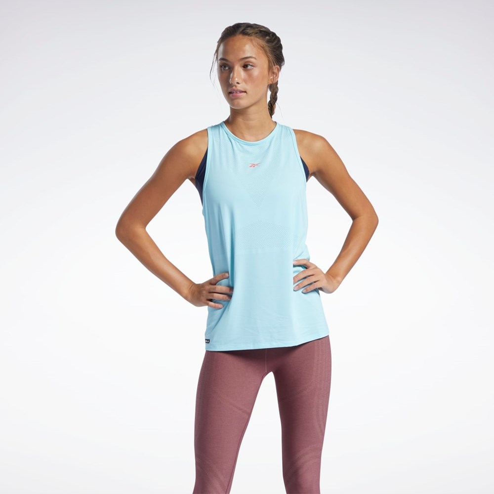 Reebok Les Mills® Activchill Vent Tank Top Digital Glow | CPWTK-0825