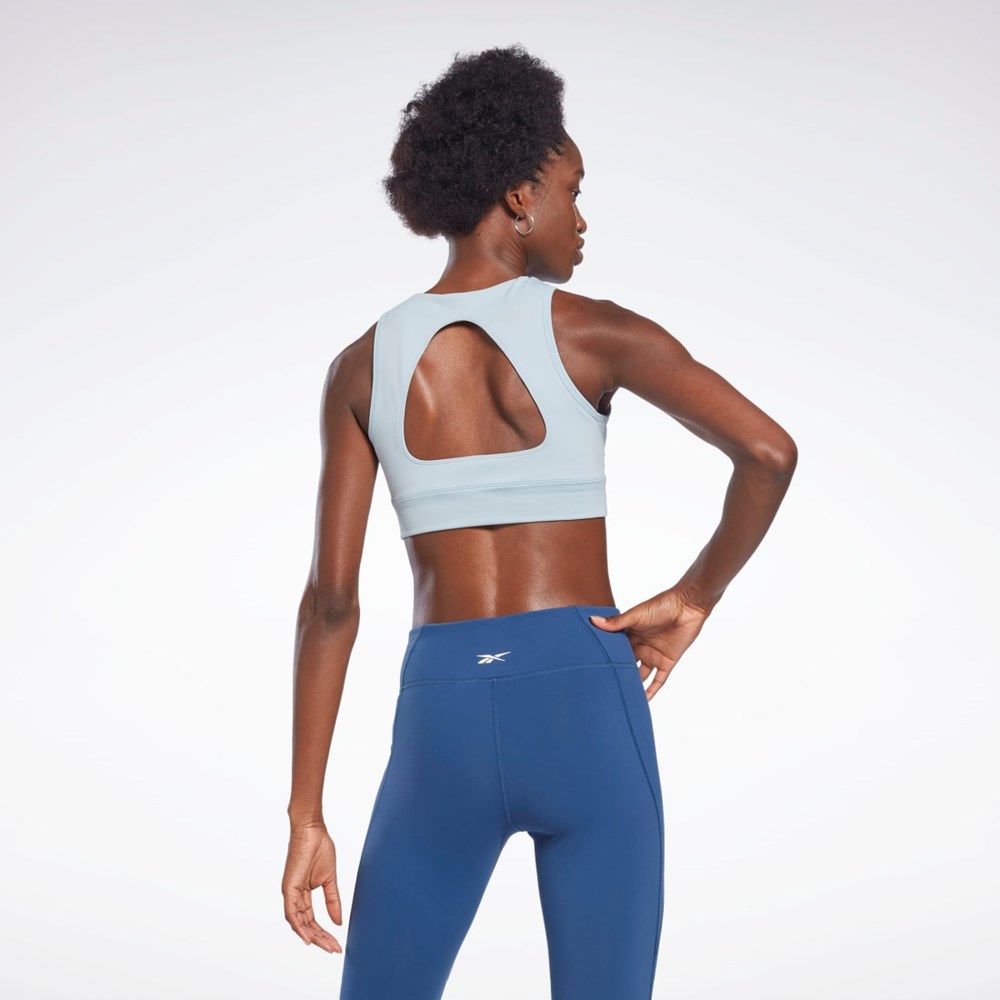 Reebok Les Mills® Beyond the Sweat Crop Top Grå | PSVKD-7145