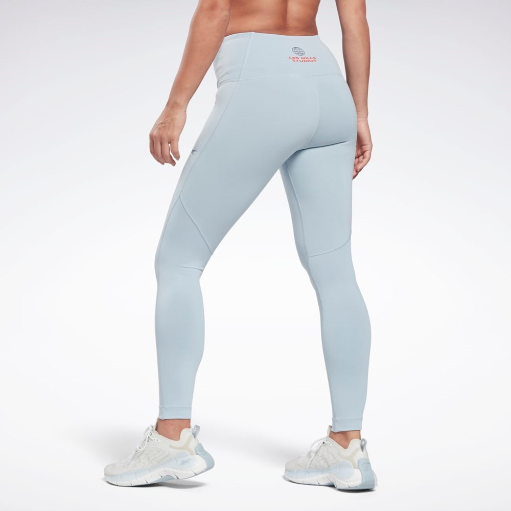 Reebok Les Mills® Beyond the Sweat High-Waisted Tights Grå | OIBUT-2704