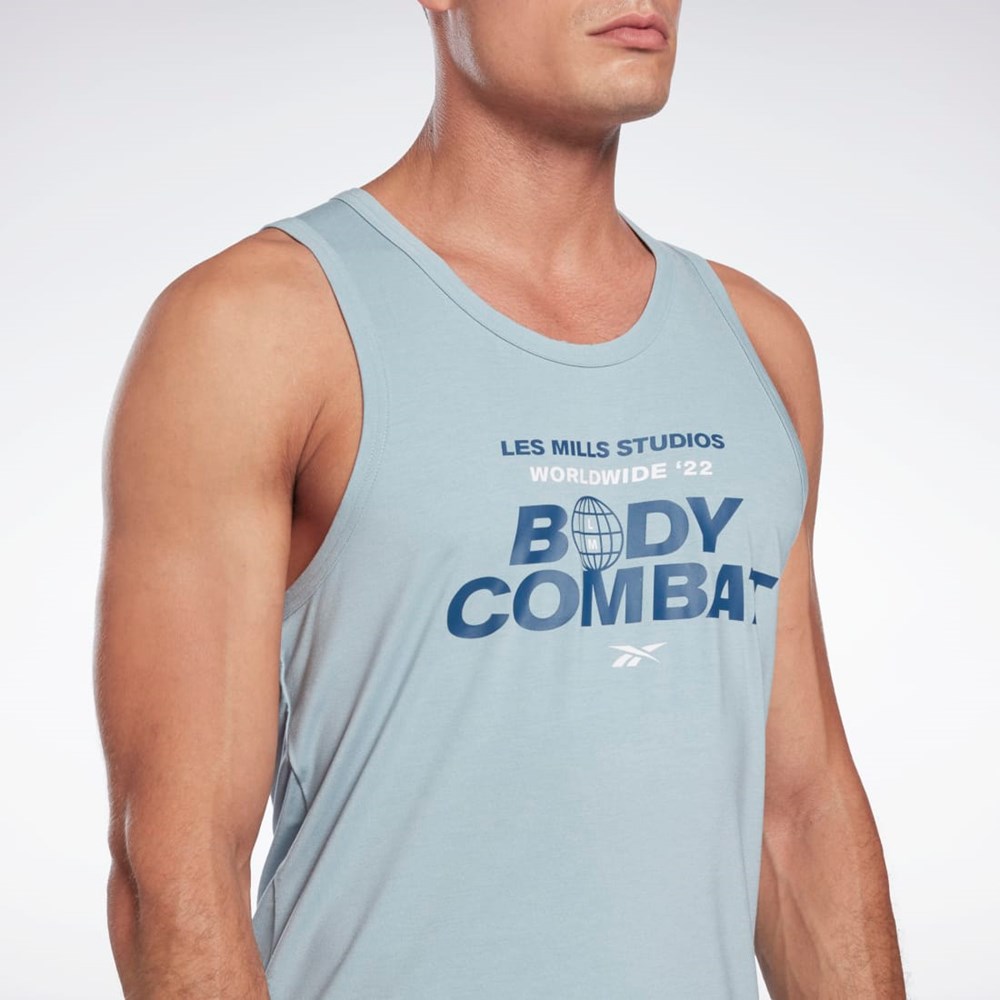 Reebok Les Mills® BodyCombat® ACTIVCHILL+DREAMBLEND Tank Top Grå | FDKNI-9810