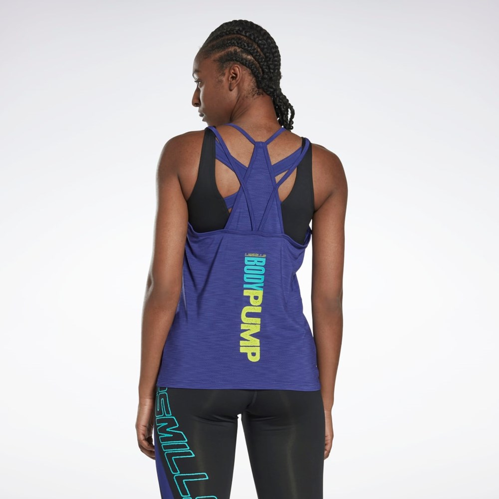 Reebok Les Mills® BodyPump® ACTIVCHILL Gympa Tank Top Lila | XOKCE-6409