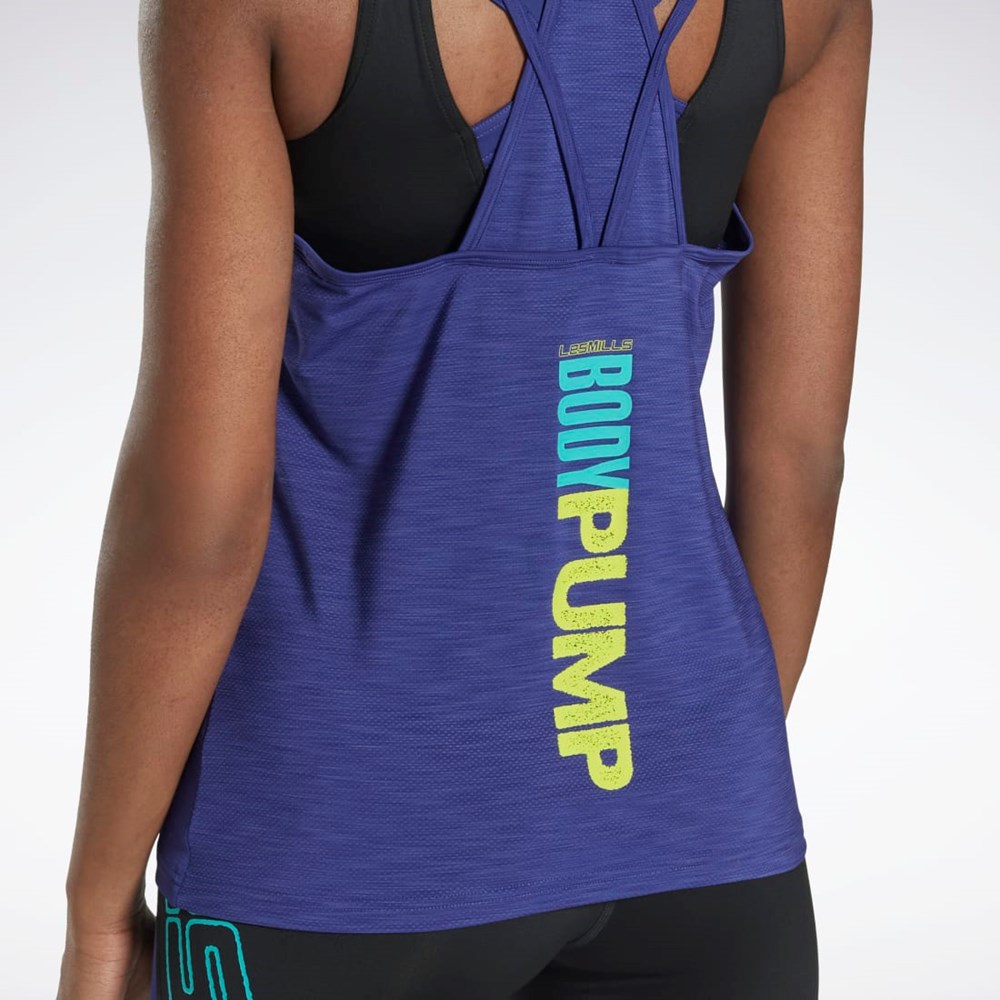 Reebok Les Mills® BodyPump® ACTIVCHILL Gympa Tank Top Lila | XOKCE-6409