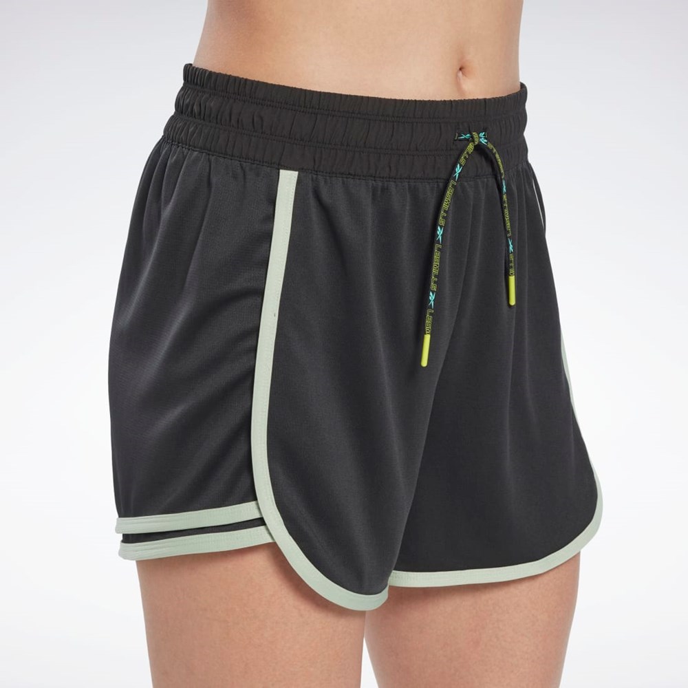 Reebok Les Mills® High-Rise Shorts Svarta | NWJYZ-0781