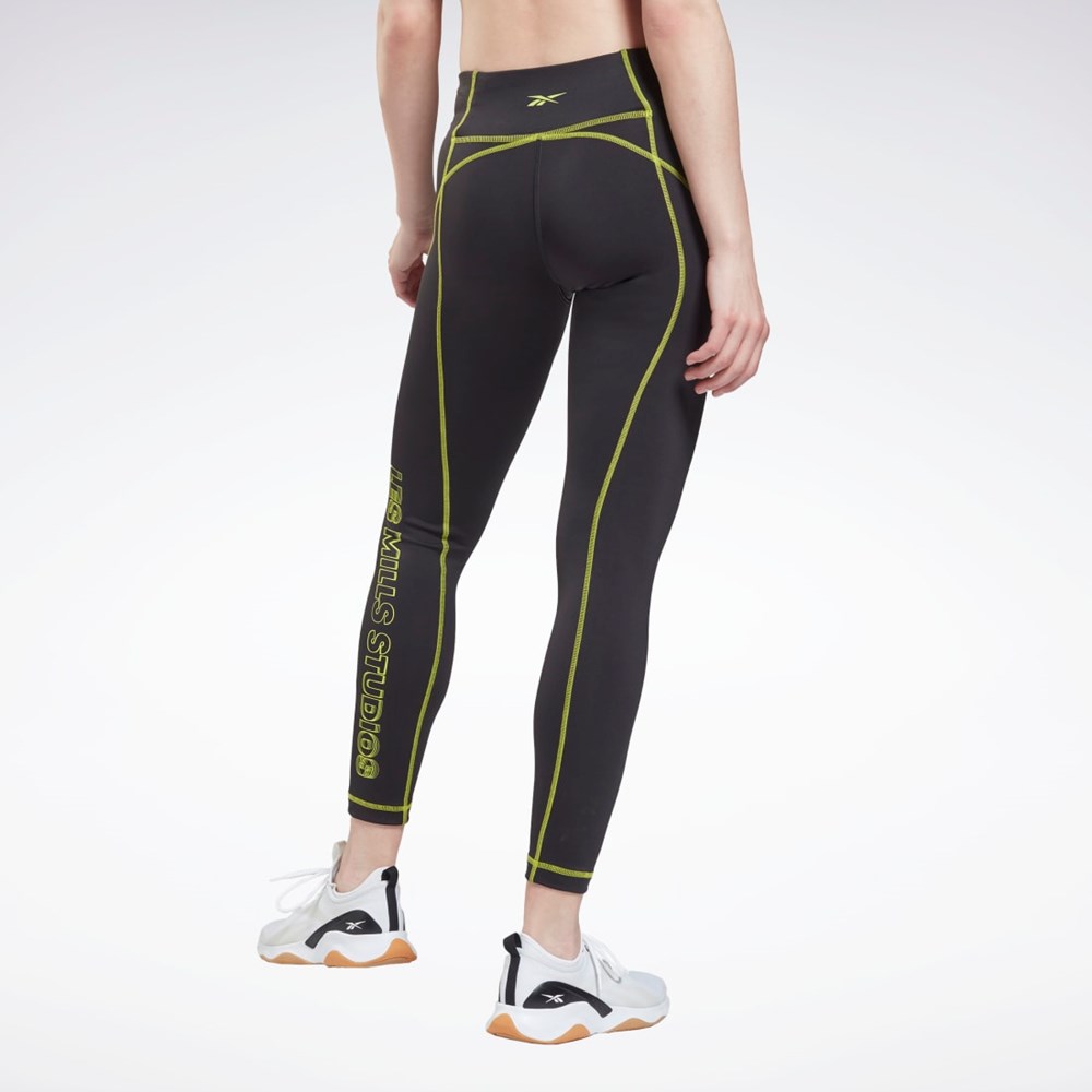 Reebok Les Mills® Iconic Tights Svarta | SKQMY-3678