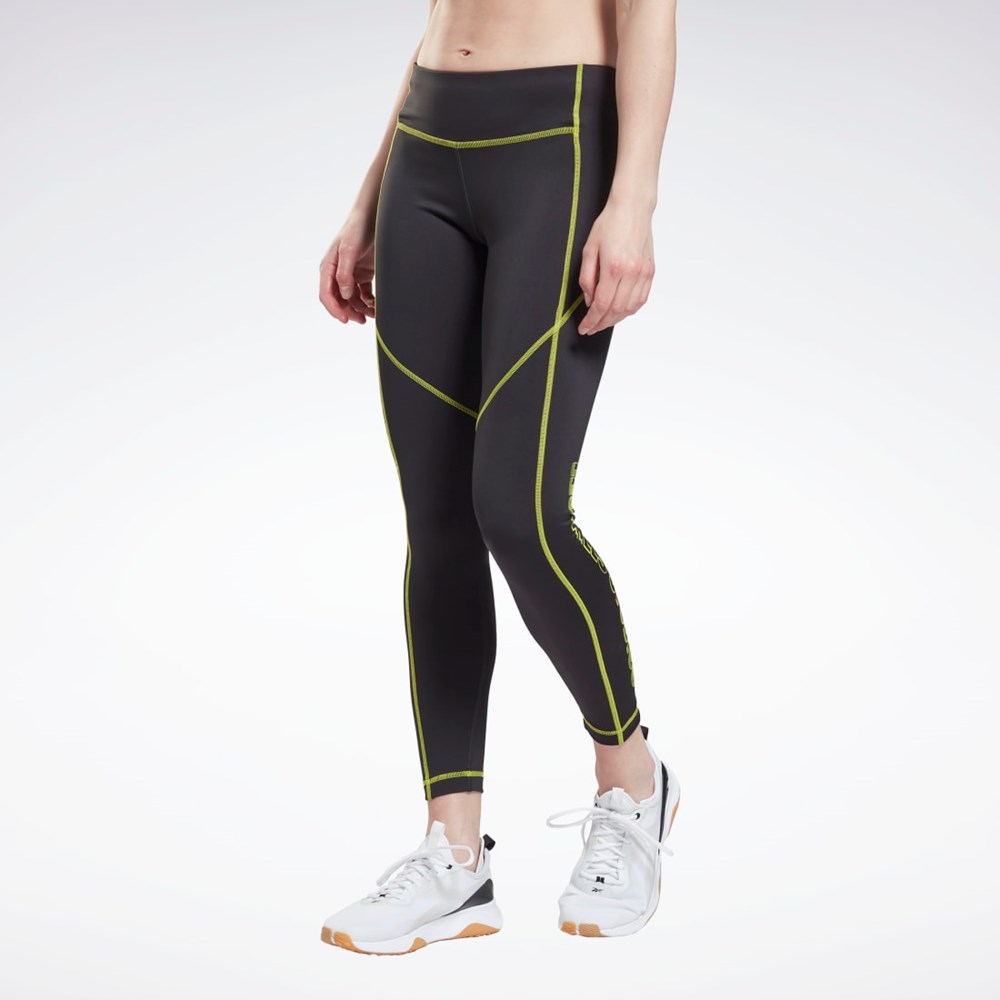 Reebok Les Mills® Iconic Tights Svarta | SKQMY-3678