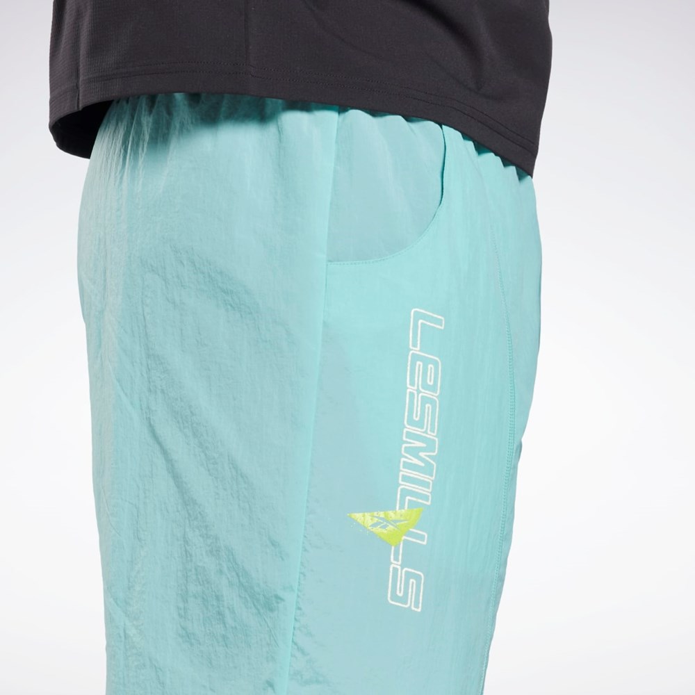 Reebok Les Mills® Lätta Woven Shorts Semi Classic Teal | VKWRO-2846