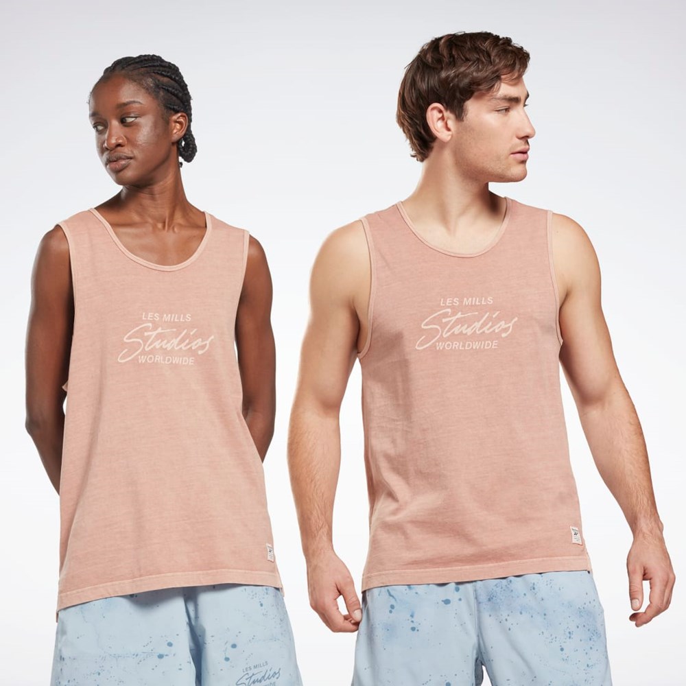 Reebok Les Mills® Natural Dye Tank Top Korall | JDIOR-7201