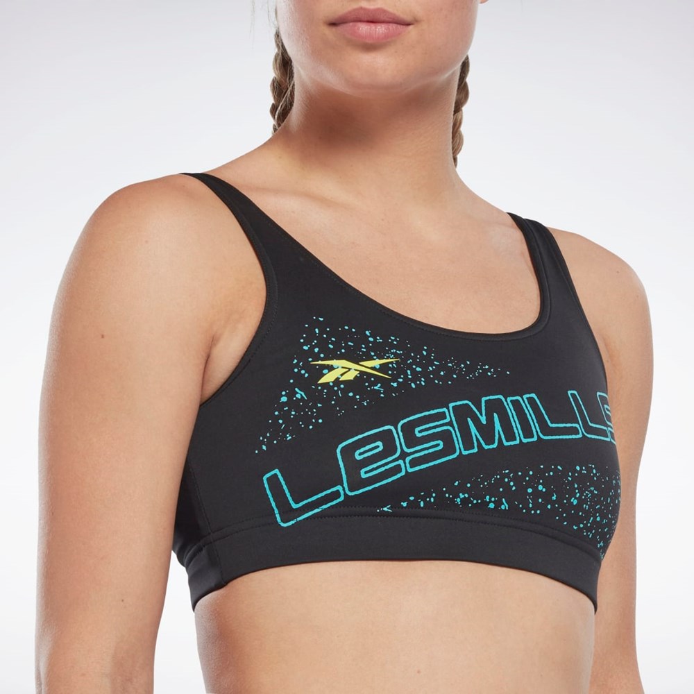 Reebok Les Mills® Sports Bra Svarta | HTOCJ-5296