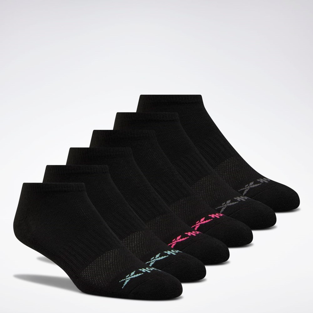 Reebok Low Cut Socks 6 Pairs Multi | EWCTJ-5864