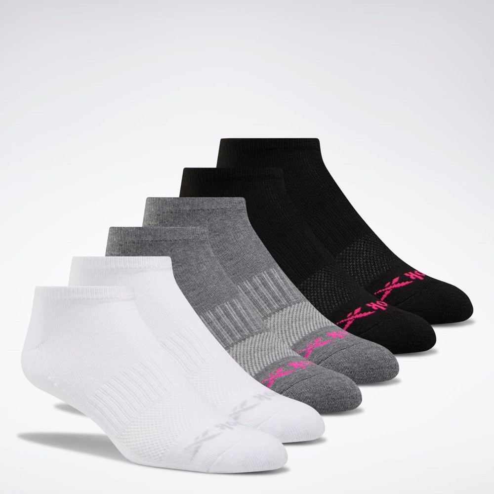 Reebok Low Cut Socks 6 Pairs Multi | GHLPV-2974