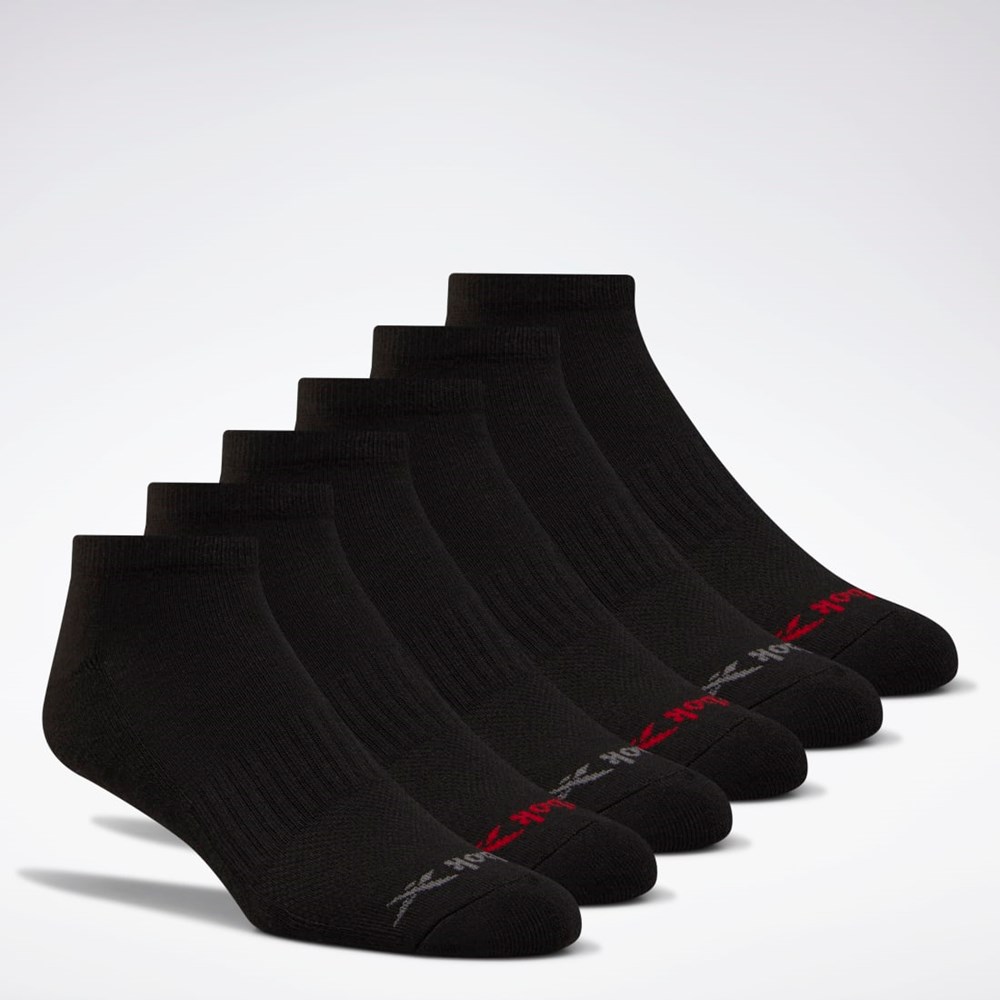 Reebok Low Cut Socks 6 Pairs Multi | SHYQW-0524