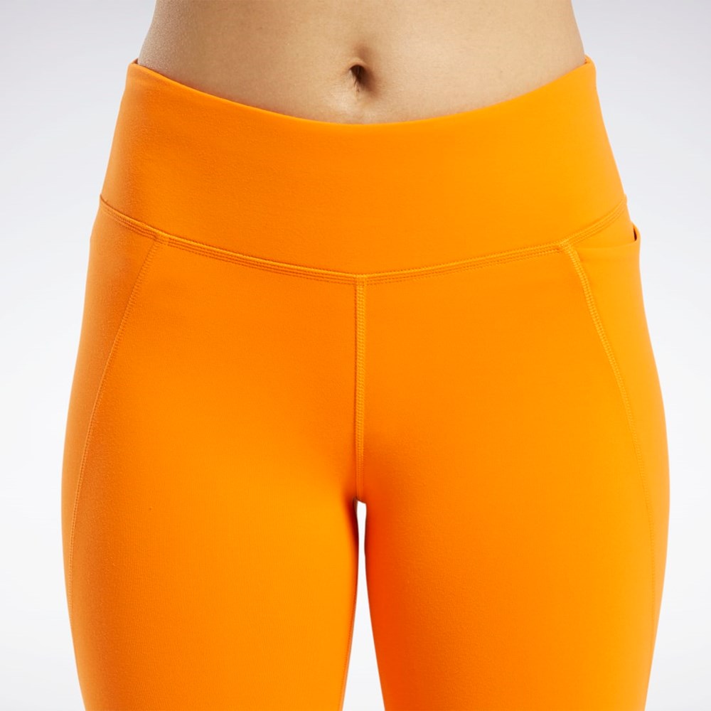 Reebok Lux 2 Leggings Orange | SZPGR-6872