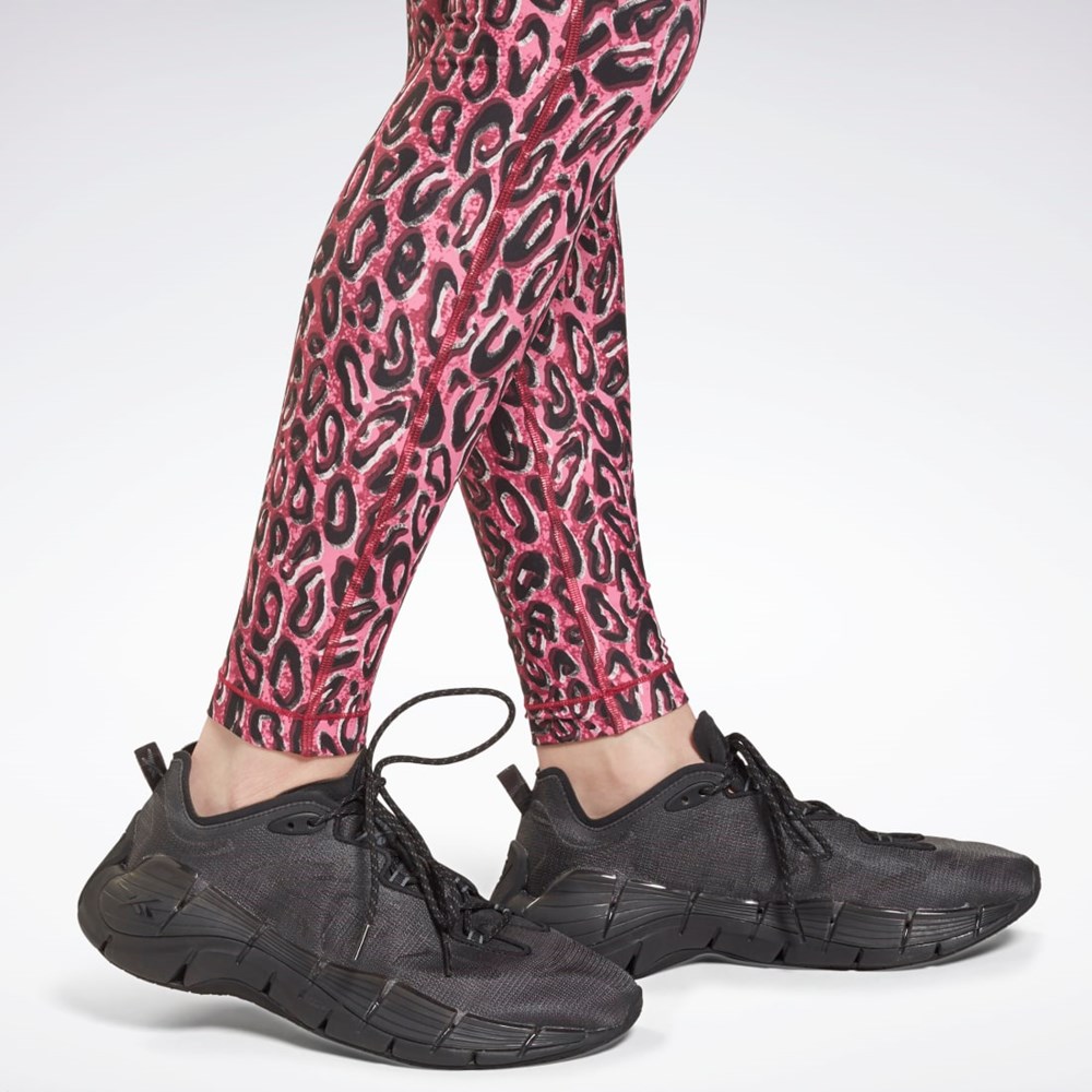 Reebok Lux Bold Leggings Punch Berry | NPUWS-1927