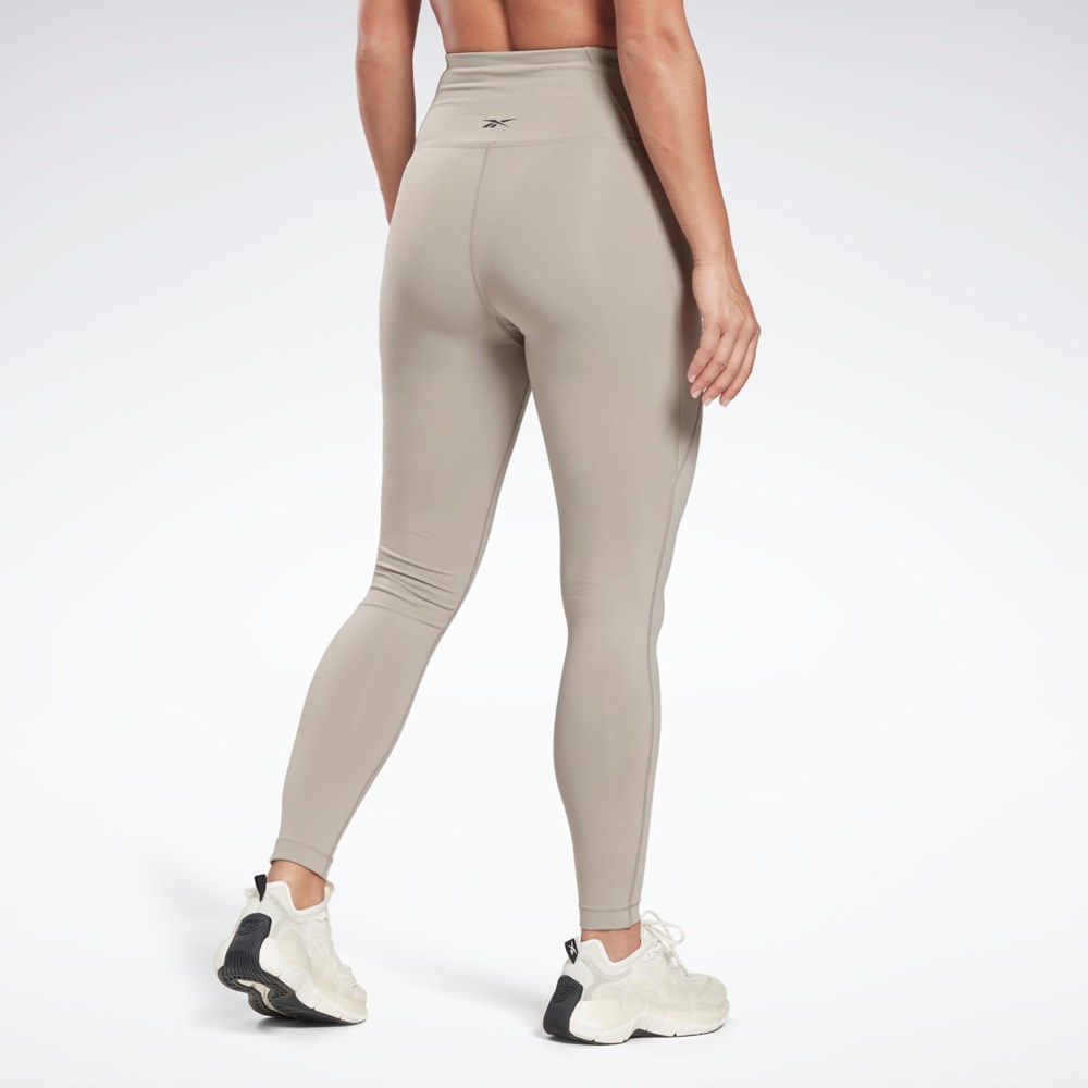 Reebok Lux High-Waisted Tights Grå | MFUAT-8321