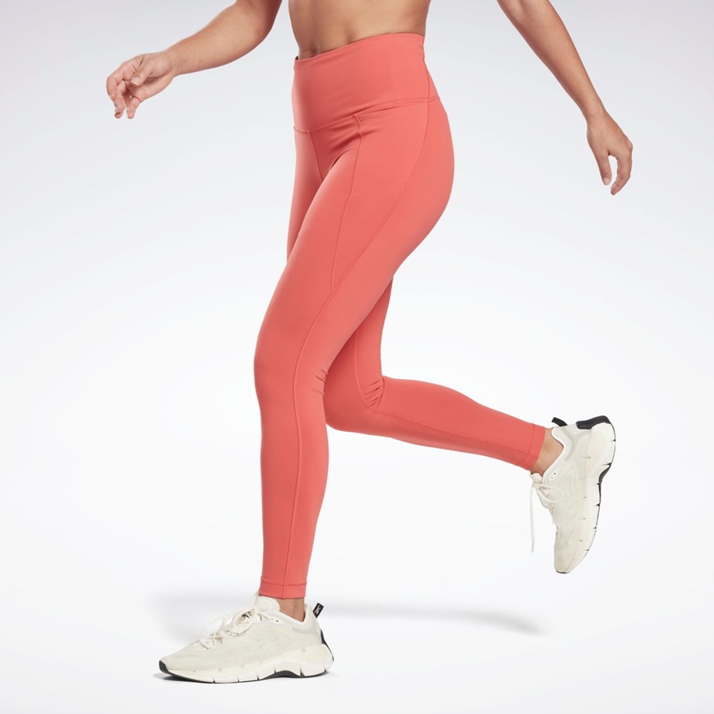 Reebok Lux High-Waisted Tights Rhodonite | XPEIN-6730