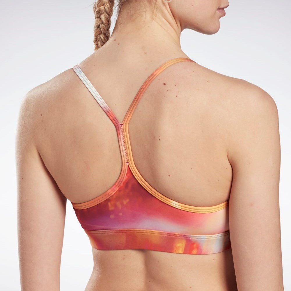 Reebok Lux Mager Sports Bra Punch Berry | ULOCG-4893