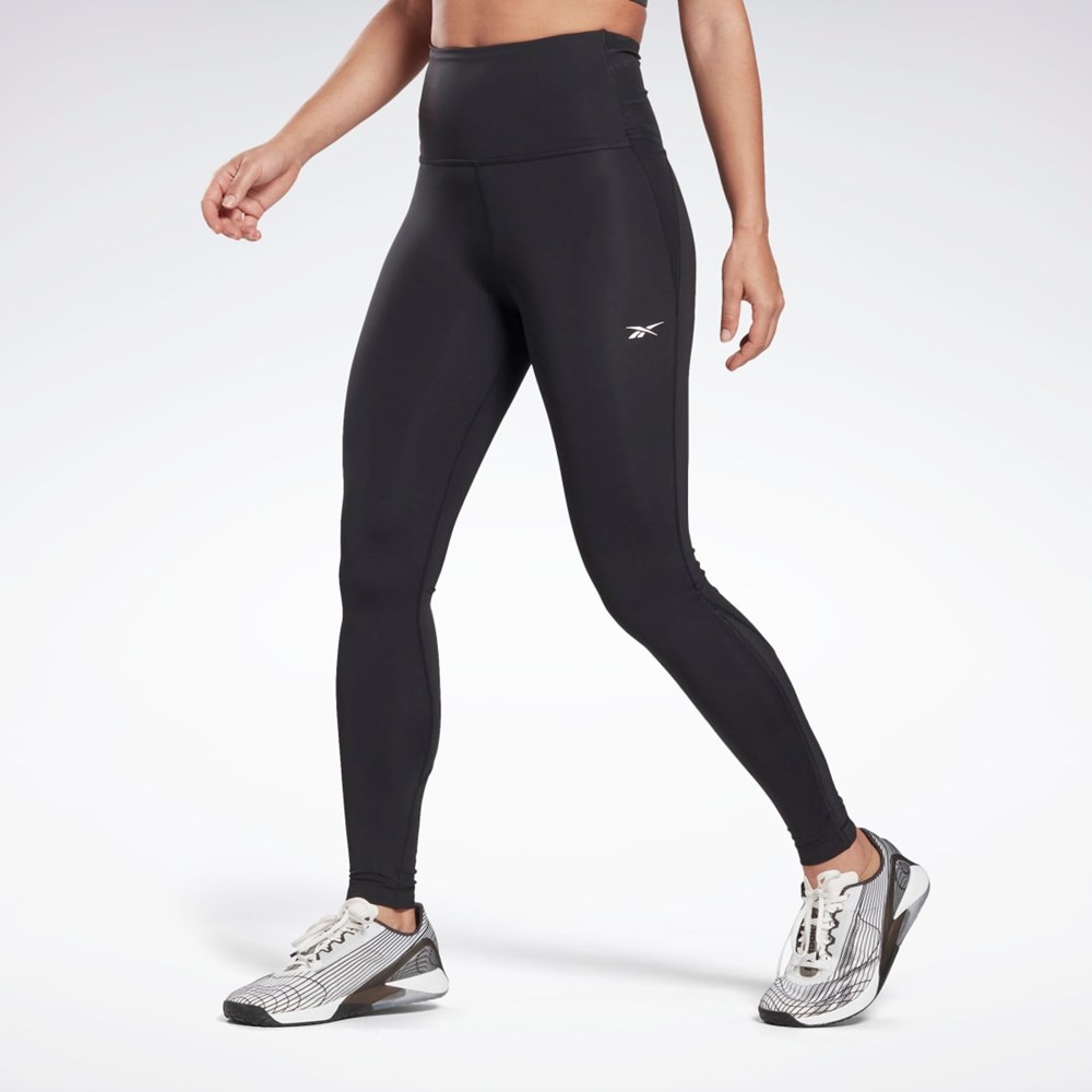 Reebok Lux Perform High-Rise Leggings Svarta | KYCHF-2630