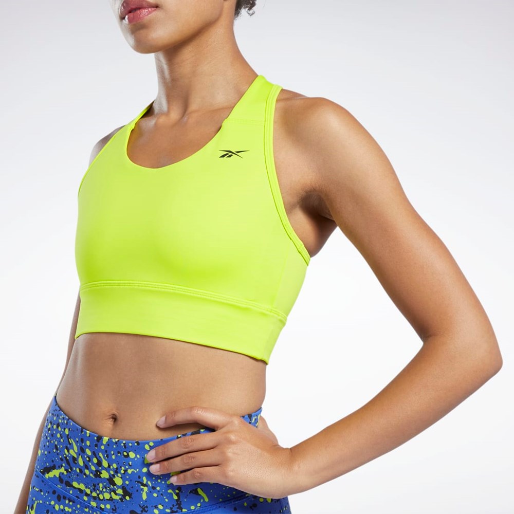 Reebok Löpar Essentials High-Impact Bra Gula | BOTNF-2460