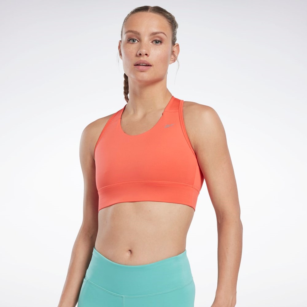 Reebok Löpar Essentials High-Impact Bra Orange | KWQVH-3814