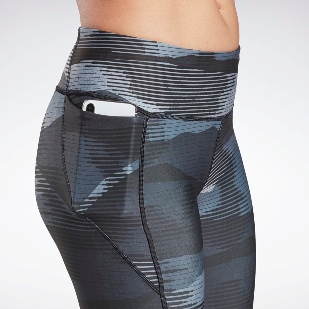 Reebok Löpar Essentials Leggings Svarta | LKSAT-5927