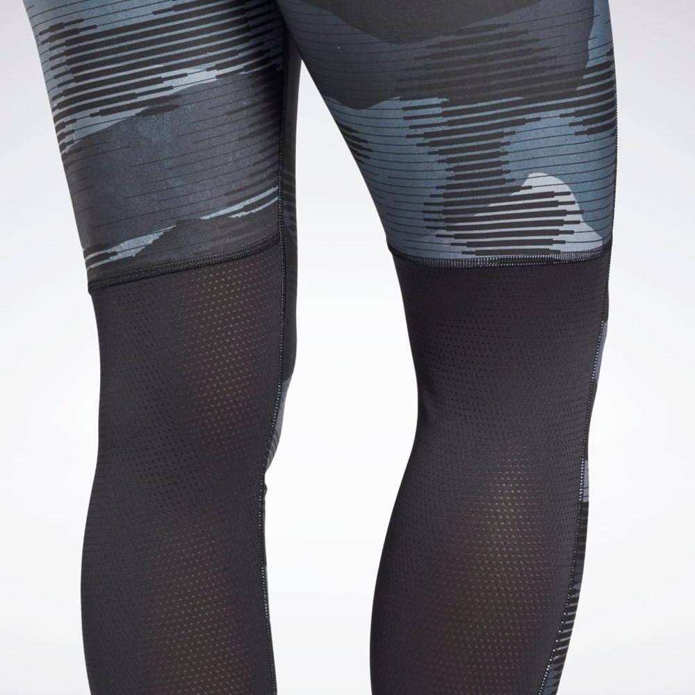 Reebok Löpar Essentials Leggings Svarta | LKSAT-5927