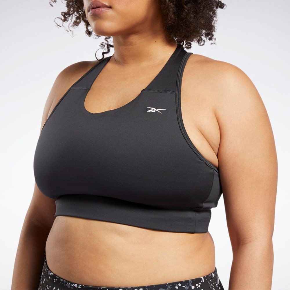 Reebok Löpar Essentials Sports Bra (Plus Size) Svarta | FGYHR-0829