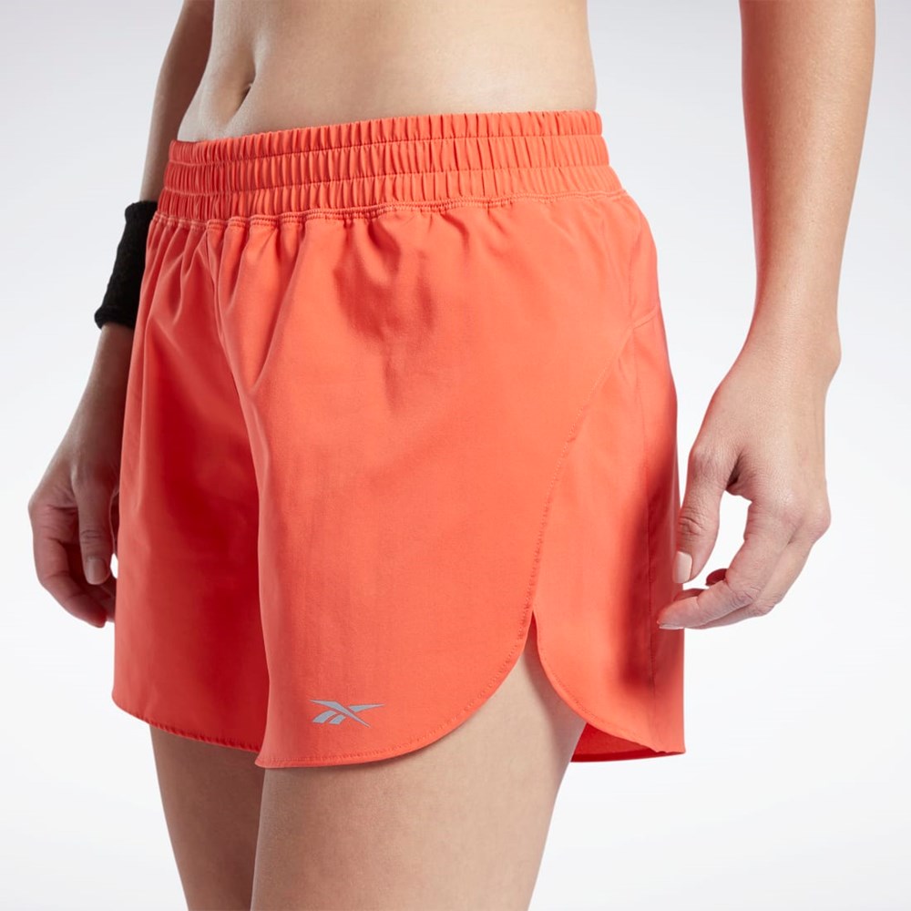 Reebok Löpar Shorts Röda | VFPCA-8291