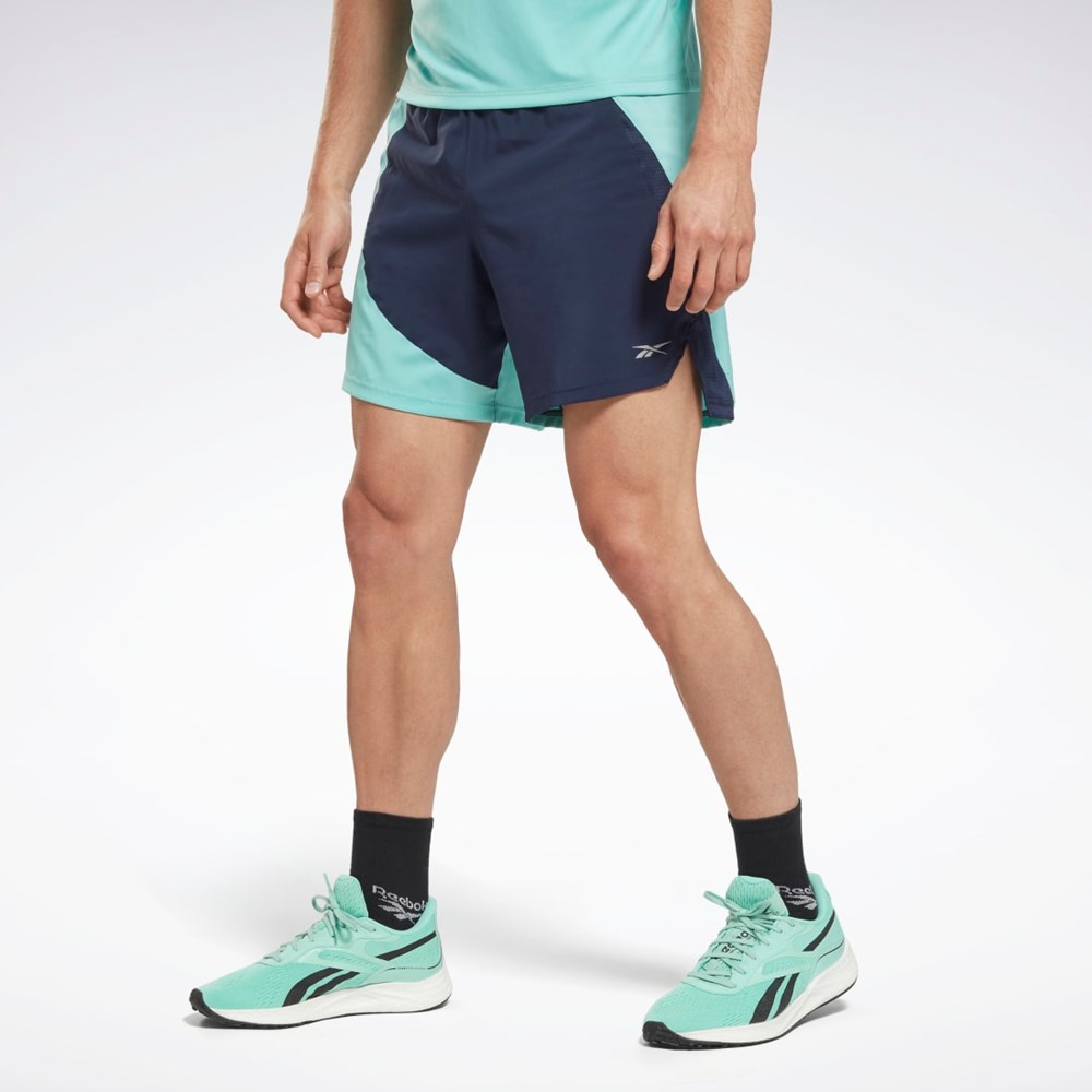 Reebok Löpar Shorts Semi Classic Teal | XUWDT-1864