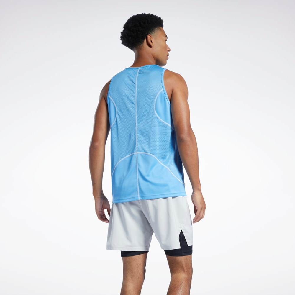 Reebok Löpar Speedwick Singlet Blå | GKJNM-2719