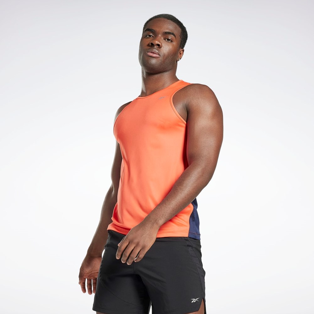 Reebok Löpar Speedwick Singlet Orange | XYNHK-4823