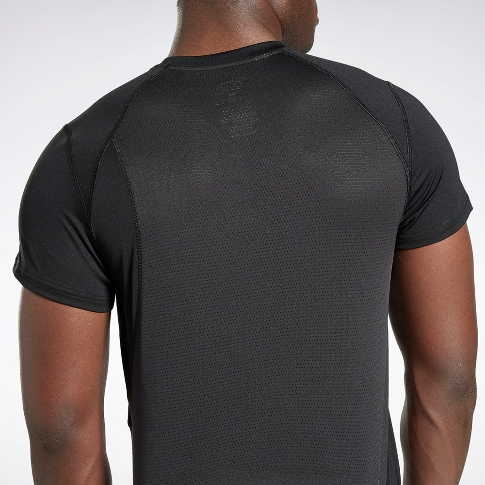 Reebok Löpar Speedwick T-Shirt Svarta | IDALT-5613