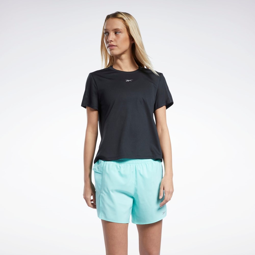 Reebok Löpar Speedwick T-Shirt Svarta | ZXRKI-7316