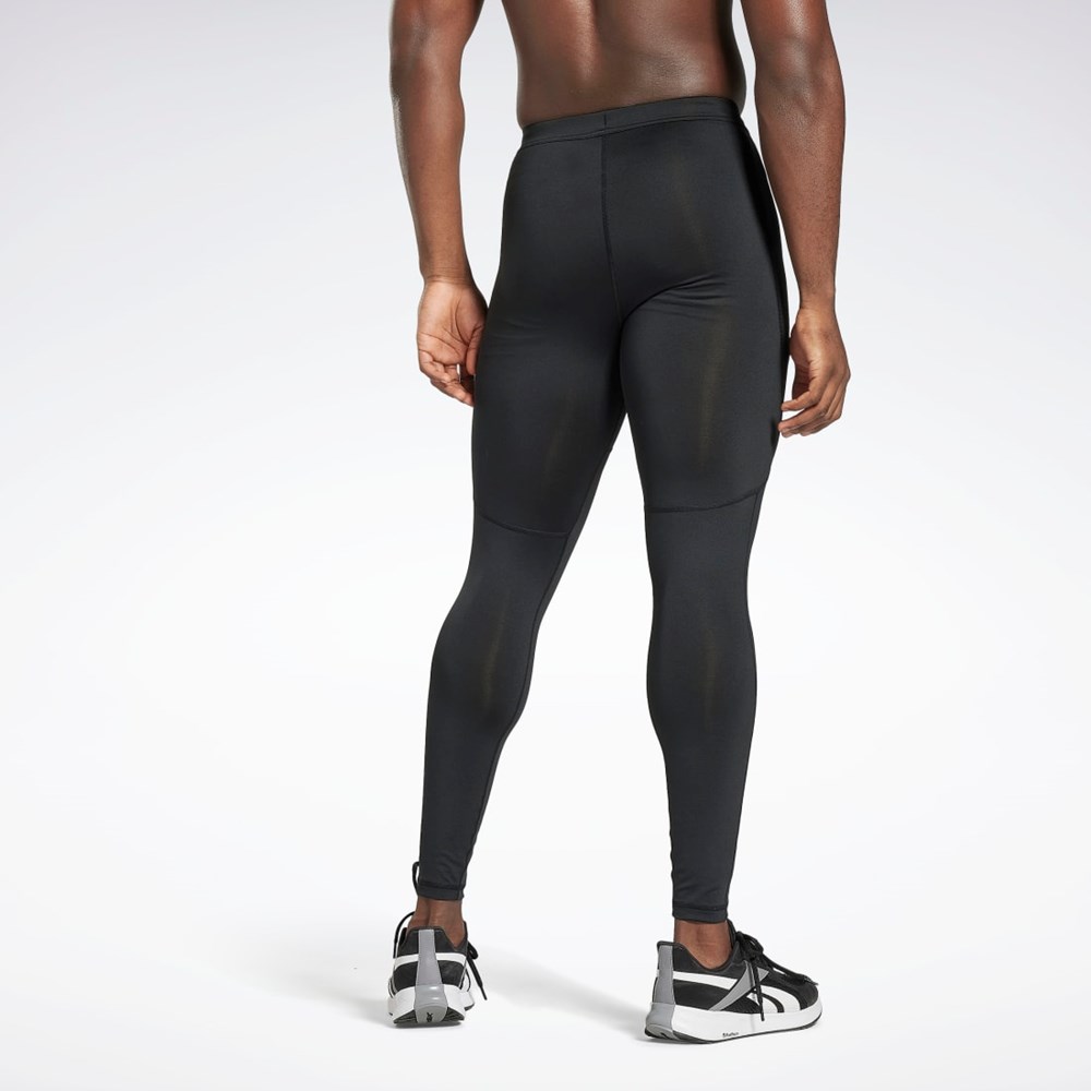 Reebok Löpar Speedwick Tights Svarta | TWMIG-2743