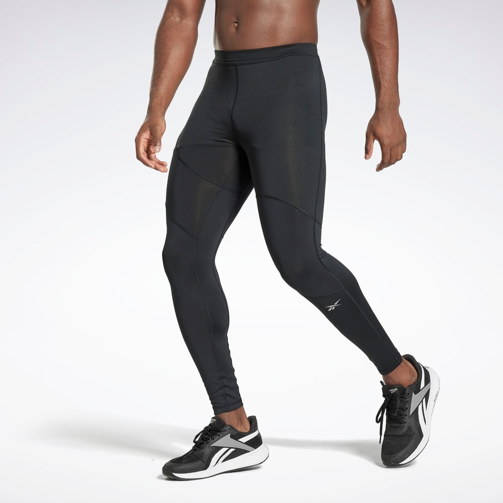 Reebok Löpar Speedwick Tights Svarta | TWMIG-2743