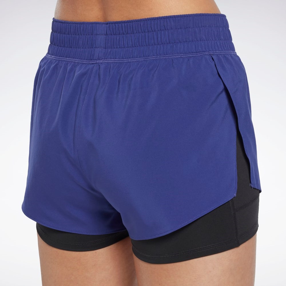 Reebok Löpar Two-in-One Shorts Lila | GZADO-1905