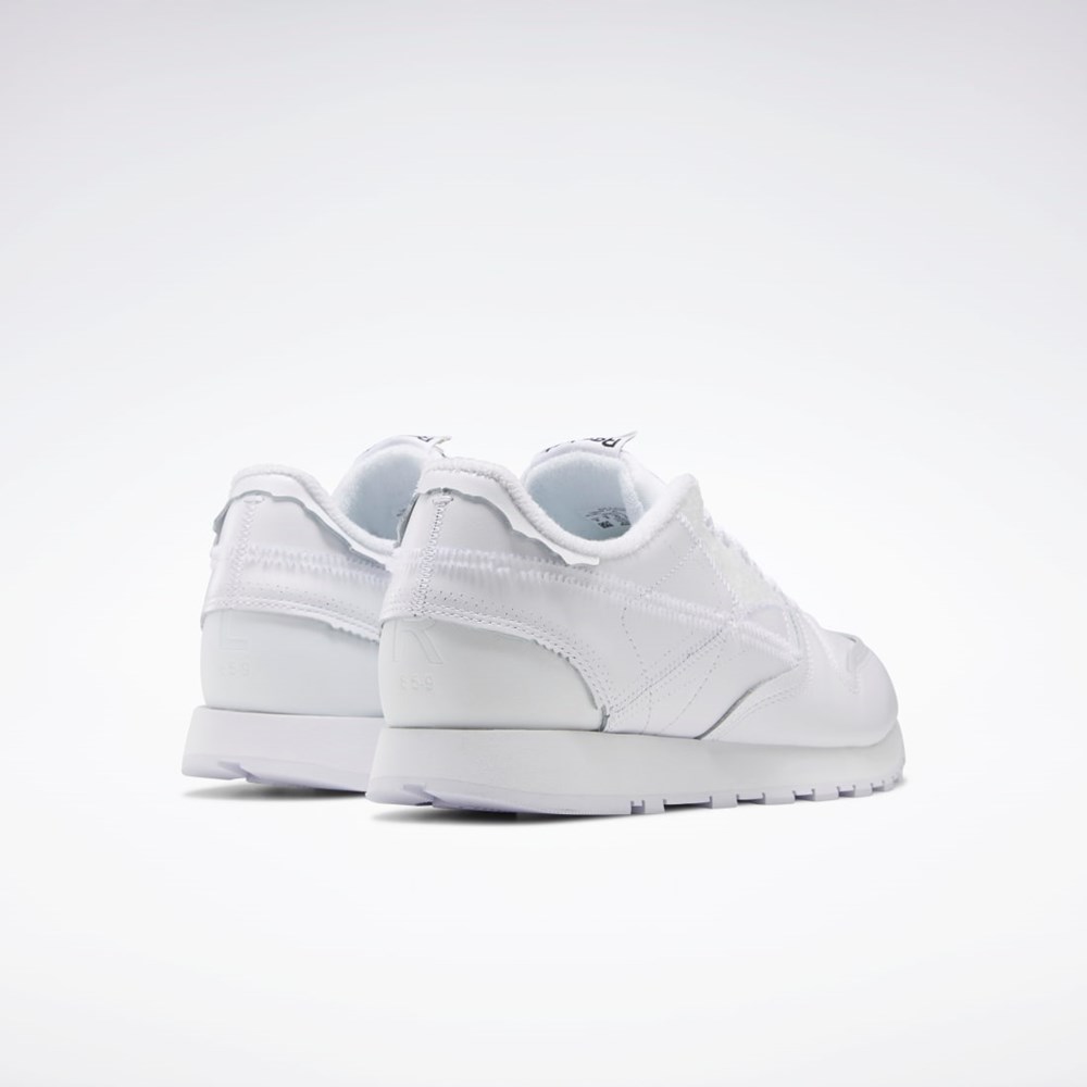 Reebok Maison Margiela CL Memory of Shoes Vita Svarta Vita | BXSYC-0471