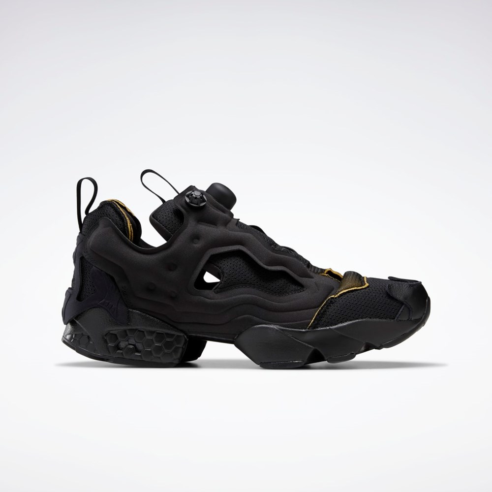 Reebok Maison Margiela Instapump Fury Memory Of Shoes Svarta Vita | LRSDV-3896