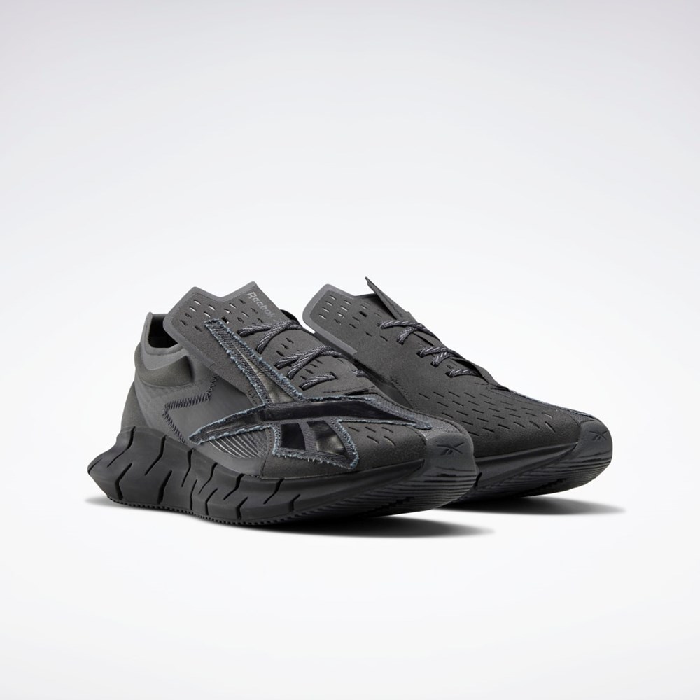 Reebok Maison Margiela Zig 3D Storm Memory Of Shoes Svarta Grå Vita | RNFUQ-1097