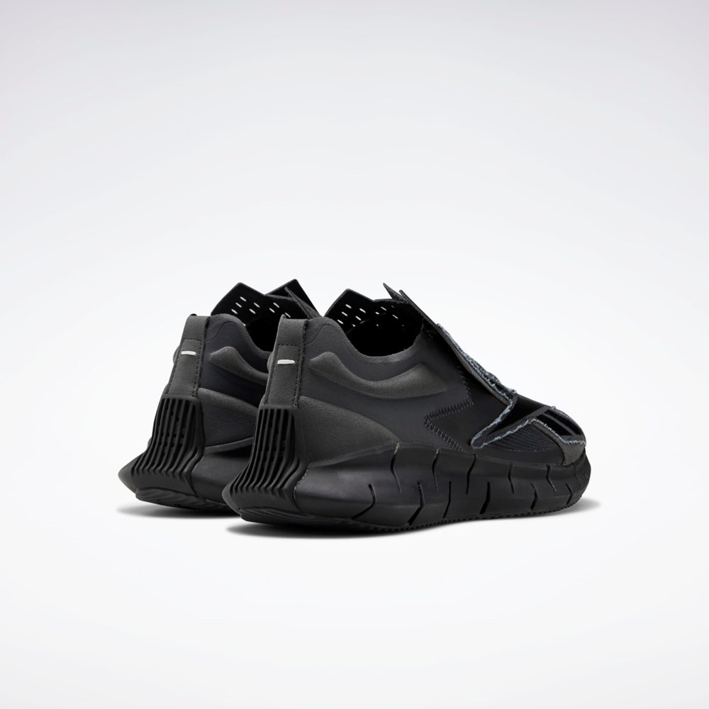 Reebok Maison Margiela Zig 3D Storm Memory Of Shoes Svarta Grå Vita | RNFUQ-1097