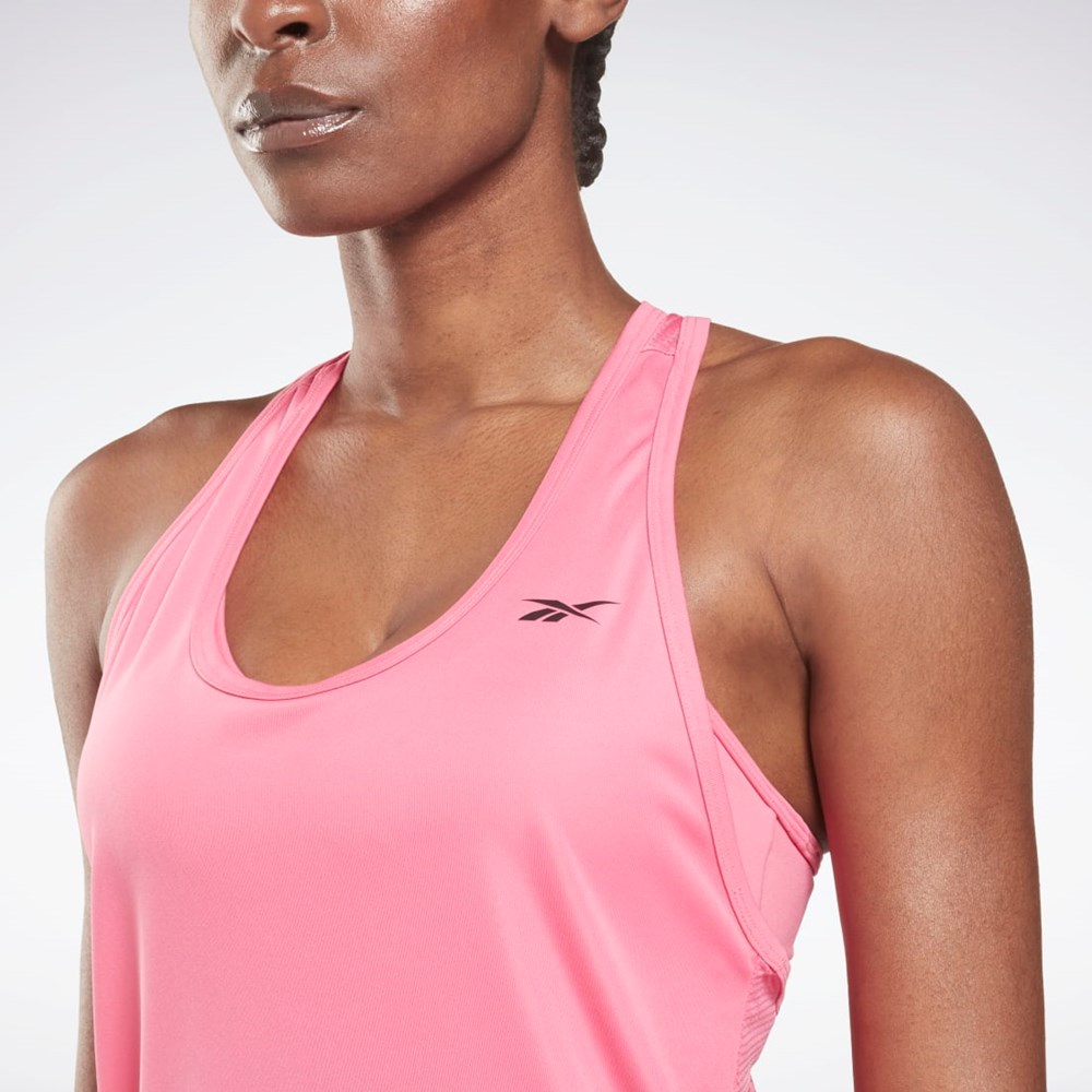 Reebok Mesh Back Tank Top Rosa | TWKOA-5786