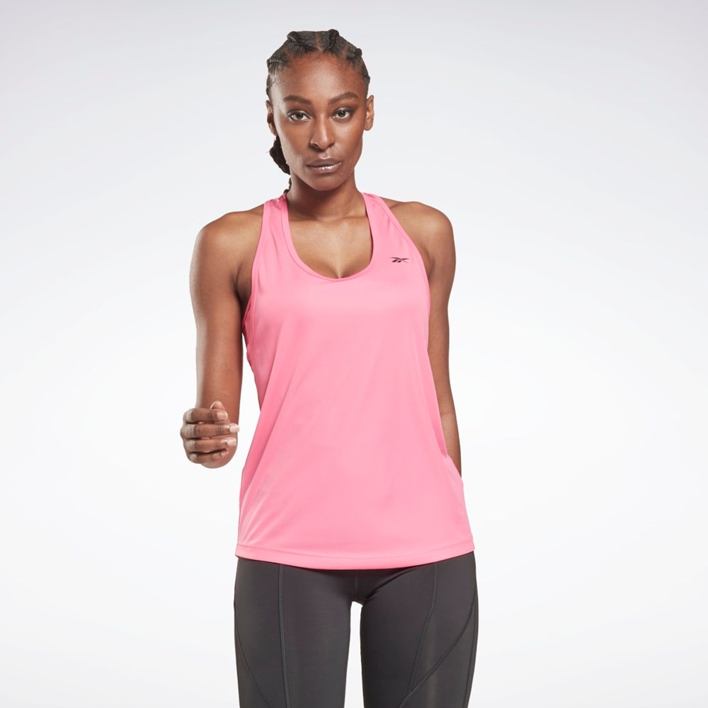 Reebok Mesh Back Tank Top Rosa | TWKOA-5786