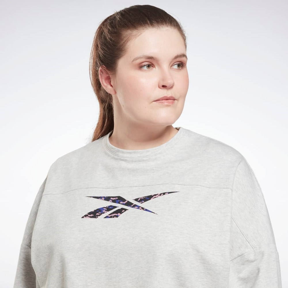 Reebok Modern Safari Coverup (Plus Size) Ljusgrå | XILER-9672