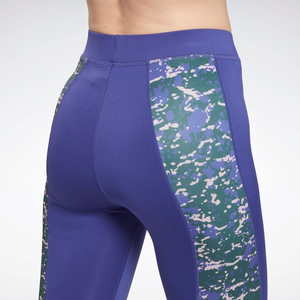 Reebok Modern Safari Leggings Lila | VXZEO-9256