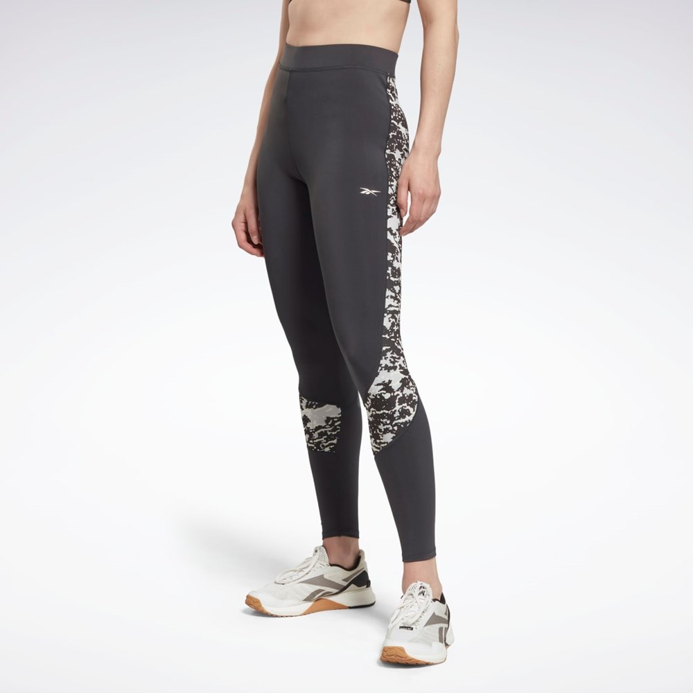 Reebok Modern Safari Leggings Svarta | MFWXS-9176